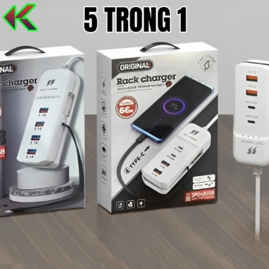 Ổ sạc 5 cổng USB Type‑C đa thiết bị, an toàn, tiện dụng – chỉ 39.999₫ 8 Ổ sạc 5 cổng USB Type‑C đa thiết bị, an toàn, tiện dụng – chỉ 39.999₫ 8