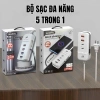 Ổ Sạc Nhanh 5 Cổng USB Type‑C 20W Power Delivery – An Toàn, Tiện Dụng, Giá Ưu Đãi 43.000₫ 2