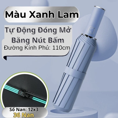 Ô Tự Động Đóng Mở Thép, Tăng Phá Kính Ô Tô, Dù Che Mưa Nắng Gấp Gọn 4
