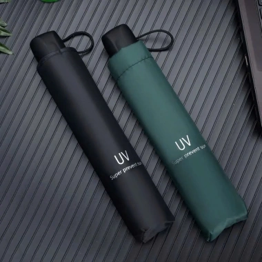 Ô UV che nắng mưa cao cấp gấp gọn, khung kim loại chắc, chịu gió mạnh, 39.000₫ 3