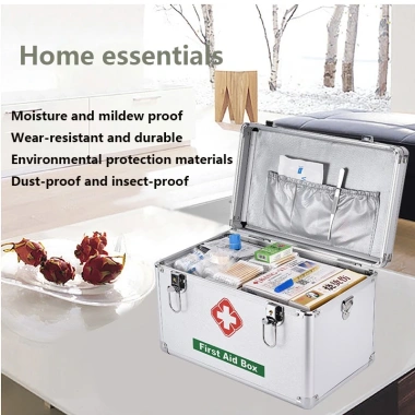 OIMI Hộp Thuốc Hợp Kim Nhôm Đa Lớp Dung Lượng Cao - Bộ Sơ Cứu Gia Đình, 378.000₫ 2