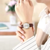 OLEVS Đồng hồ nữ hãng, chống nước, dây da, lịch ngày, thạch anh - 306.000 VND 9