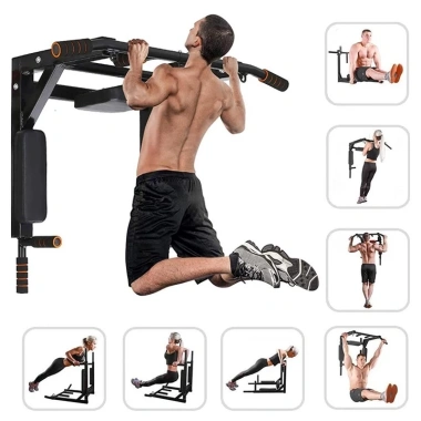 ONETWOFIT Xà Đơn Treo Tường Đa Năng 8 trong 1 Di Chuyển Tập Gym Tại Nhà Giá 919.000 VND