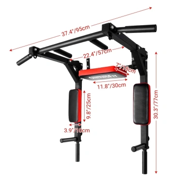 ONETWOFIT Xà Đơn Treo Tường Đa Năng 8 trong 1 Di Chuyển Tập Gym Tại Nhà Giá 919.000 VND