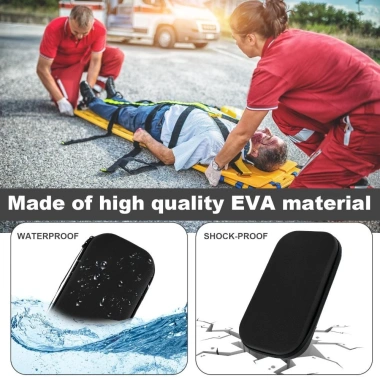 Ống nghe, Túi EVA chống sốc, khóa kéo, dung lượng lớn, du lịch, Giá ưu đãi 84.564 VND 4