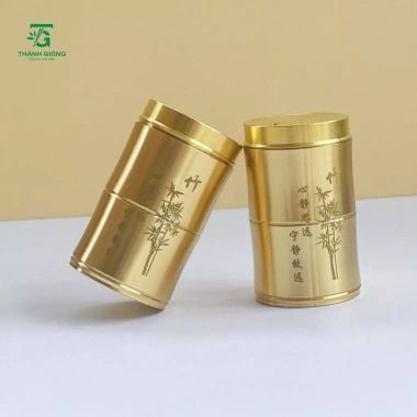Ống tăm Lọ Đựng Tăm Cao Cấp Đũa Tre Thánh Gióng Hộp Đồng Thau Giá Ưu Đãi 65.000₫