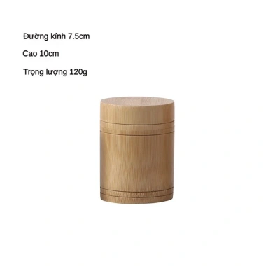 Ống Trà Tre Nấp Kín Cầm Tay Thủ Công Du Lịch - Hộp Kín Bao Bì, Ống Hương, Giá Ưu Đãi 120.827 VND 7