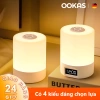 OOKAS Đèn ngủ để bàn cảm ứng 3 màu LED chạm màn hình, không khí phòng ngủ, 75.000₫