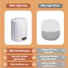 OOKAS Đèn ngủ để bàn cảm ứng 3 màu LED chạm màn hình, không khí phòng ngủ, 75.000₫ 8