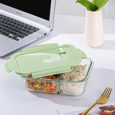 OOKAS Hộp Cơm Thủy Tinh Chịu Nhiệt Độ Kín Khít Dung Tích Lớn - Chỉ 49.000 VND 6 OOKAS Hộp Cơm Thủy Tinh Chịu Nhiệt Độ Kín Khít Dung Tích Lớn - Chỉ 49.000 VND 6