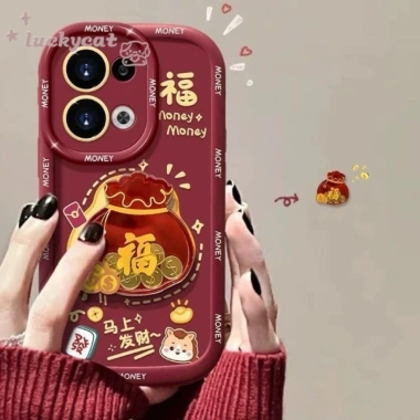 Ốp 3D DIY Vàng FU cho iPhone 17‑16‑15‑14‑13‑12‑11 Pro Max, XR, XS Max, 7/8 Plus, SE2.020 - Giá 9.914₫