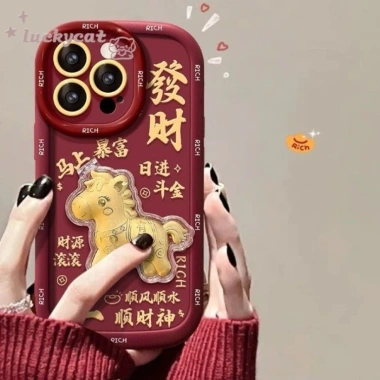 Ốp 3D DIY Vàng FU cho iPhone 17‑16‑15‑14‑13‑12‑11 Pro Max, XR, XS Max, 7/8 Plus, SE2.020 - Giá 9.914₫