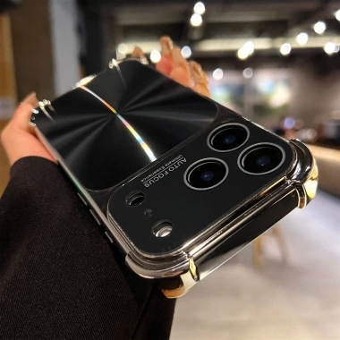 Ốp CD Laser Aurora sang trọng cho iPhone 17/16/15/14/13 Pro Max Plus - Vỏ cứng Dazzle Armor chống sốc, giảm giá 21% 10