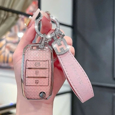 Ốp chìa khóa KIA Morning Soluto Seltos Sonet 3 nút bấm Bling Bling - Giá 75.000đ 3