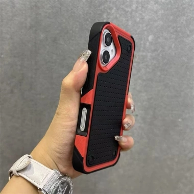 Ốp cứng 3 trong 1, chống sốc cho iPhone 16‑15‑14 Pro Max – bảo vệ toàn diện 8