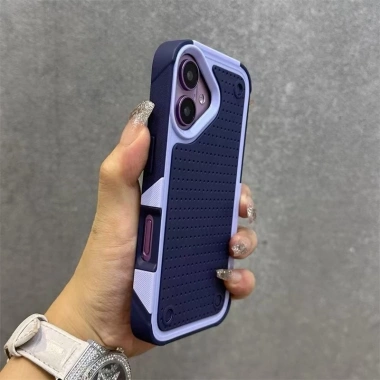 Ốp cứng 3 trong 1, chống sốc cho iPhone 16‑15‑14 Pro Max – bảo vệ toàn diện 9