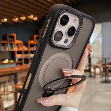 Ốp Cứng Chống Sốc Kèm Giá Đỡ iPhone 17/16/15/14/13/12/11 Pro Max Giá Ưu Đãi 187k