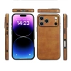 Ốp da PU mềm bảo vệ camera iPhone 16/15/14 và các dòng X, SE 2.022 - Độ bền cao, mịn 9