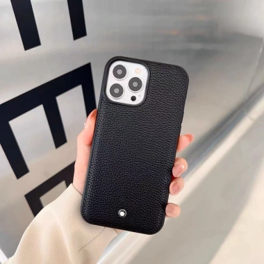 Ốp da sang trọng iPhone 16 Pro Max, 15 Plus, 14, 13 Pro, 12, 11 - chữ thập cá sấu, sợi carbon bảo vệ mặt sau