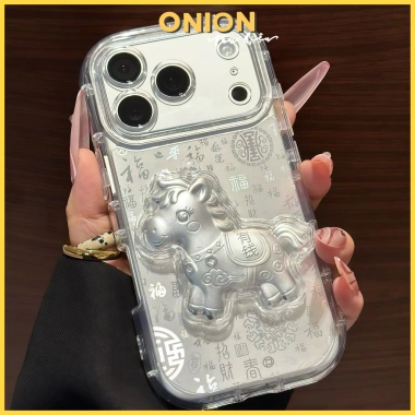 Ốp điện thoại Baifu Get Rich Lucky Horse - Thiết kế ngựa may mắn, bảo vệ iPhone 17 Pro Max, 16, 15, 14, 13, 12, 11 - Giá 108.511 VND 6