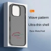 Ốp điện thoại chống trượt Wave 0.3mm Ultra Slim Đen mờ - Tương thích iPhone 16/15/14/13 Pro Max