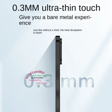 Ốp điện thoại chống trượt Wave 0.3mm Ultra Slim Đen mờ - Tương thích iPhone 16/15/14/13 Pro Max 4 Ốp điện thoại chống trượt Wave 0.3mm Ultra Slim Đen mờ - Tương thích iPhone 16/15/14/13 Pro Max 4