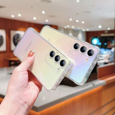 Ốp điện thoại gradient nhiều màu chống sốc cho Samsung A57/A37/A56/A36/A26 & S26/S25/S24/S23 Ultra - 96.999đ