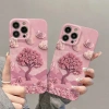 Ốp điện thoại hoa hồng thanh lịch cho iPhone 16/15/14 Pro Max, bảo vệ toàn diện, giảm 20%