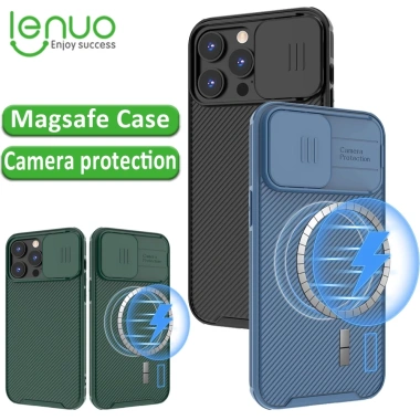 Ốp điện thoại LENUO từ tính chống sốc, bảo vệ camera cho iPhone 14 Pro Max, 13 Pro Max, 12 Pro Max - giá chỉ 87.805 VND