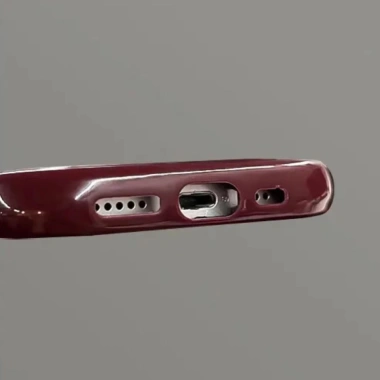 Ốp điện thoại mềm chống sốc trượt bầu dục oval cho iPhone 15/14/13/12/11 - 45.360 VND