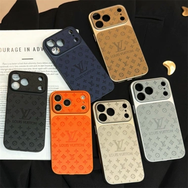 Ốp điện thoại mờ Logo thương hiệu lớn mới cho iPhone 17-13 Pro Max - Bảo vệ chống sốc, vân tay 8