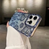 Ốp điện thoại TPU mềm họa tiết hoa gradient lấp lánh cho iPhone 11‑15 Pro Max 4