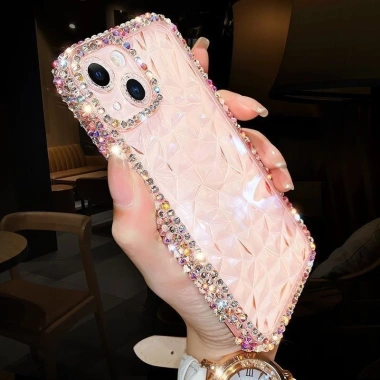 Ốp Điện Thoại Trang Sức Dazzling Đá Quý Lấp Lánh cho iPhone 13-17 Pro Max - Giá 56.674 VND 6 Ốp Điện Thoại Trang Sức Dazzling Đá Quý Lấp Lánh cho iPhone 13-17 Pro Max - Giá 56.674 VND 6