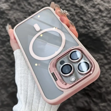 Ốp điện thoại từ tính cứng mạnh cho iPhone 16/15/14 – Chống sốc, giảm 20%