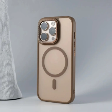 Ốp điện thoại từ tính DESERT TITANIUM cho iPhone 16/15/14/13/12/11 - bảo vệ mặt sau cứng viền mềm giảm 21%