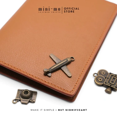 Ốp Hộ Chiếu MINI-MO Da Bò EPSOM - Khắc Tên Miễn Phí, Chống Thấm Chống Xước, 330.000 VND Ốp Hộ Chiếu MINI-MO Da Bò EPSOM - Khắc Tên Miễn Phí, Chống Thấm Chống Xước, 330.000 VND