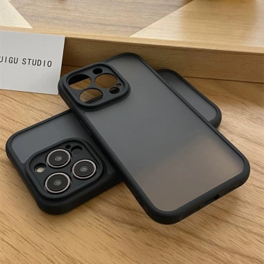 Ốp iPhone 14-17 Đen Mờ Silicon Mềm, Bảo Vệ Camera, Chống Trầy Xước, Giá 50.613₫