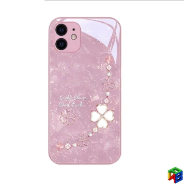 Ốp iPhone 14 Pro Max Kim Loại Lucky - Vỏ Cỏ Bốn Lá, Sang trọng, Giá 64.800 VND