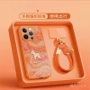 Ốp iPhone 15 Pro Max Lucky Pony da thật, dây buộc năm mới - 167.138₫