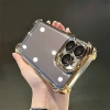 Ốp iPhone 15/14/13/12/11 Pro Max, X, XS, XSMAX, Plus - Bảo vệ ống kính, mạ sang trọng, trong suốt, chống sốc, chống rơi, mềm - 60,480₫