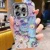 Ốp iPhone 16-11 Pro Max chống sốc bóng hoa Blu-ray, có màng ống kính lấp lánh, bảo vệ thời trang 10