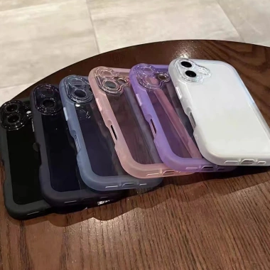 Ốp iPhone 16 Pro Max, 15, 14, 13, 12, 11 - TPU Silicon trong suốt màu kẹo, chống sốc, mềm dẻo, giá 48.600₫