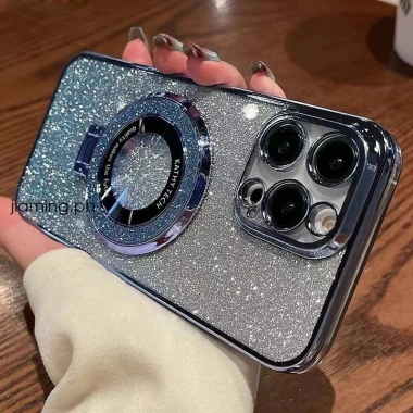 Ốp iPhone 16‑15 Max, 11‑14 Plus – Lấp lánh mạ sang trọng, có giá đỡ vòng từ tính 8 Ốp iPhone 16‑15 Max, 11‑14 Plus – Lấp lánh mạ sang trọng, có giá đỡ vòng từ tính 8