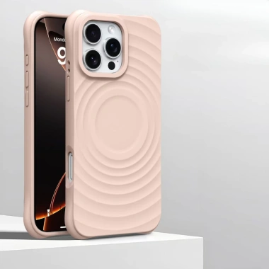 Ốp iPhone 17-16 Pro Max Plus, 15-11 Silicon Mềm Họa Tiết Tròn - Chất Lượng Cao