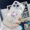 Ốp iPhone Bling Purple Diamond Clover - Keo Dán Miễn Phí, Đá Đính, Giá 84.240₫