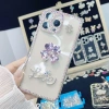 Ốp iPhone Bling Purple Diamond Clover - Keo Dán Miễn Phí, Đá Đính, Giá 84.240₫ 2