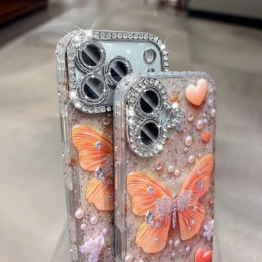 Ốp iPhone Bướm Kim Cương Lấp Lánh Chống Sốc Sang Trọng Tương Thích 13 14 15 16 17 Pro Max 123.119₫ 3 Ốp iPhone Bướm Kim Cương Lấp Lánh Chống Sốc Sang Trọng Tương Thích 13 14 15 16 17 Pro Max 123.119₫ 3