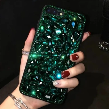 Ốp iPhone Dazzling Đá Quý Lấp Lánh - Phù hợp iPhone 14/13/12 Pro Max, 163.281₫