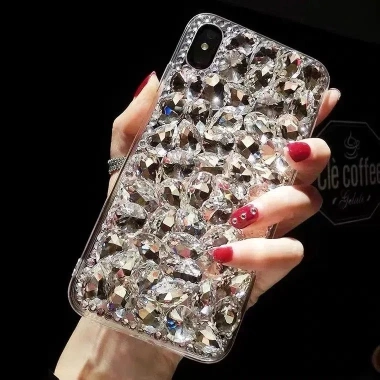 Ốp iPhone Dazzling Đá Quý Lấp Lánh - Phù hợp iPhone 14/13/12 Pro Max, 163.281₫