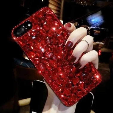 Ốp iPhone Dazzling Đá Quý Lấp Lánh - Phù hợp iPhone 14/13/12 Pro Max, 163.281₫
